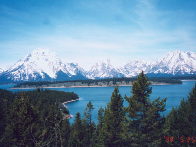 Teton Range and Jackson Lake